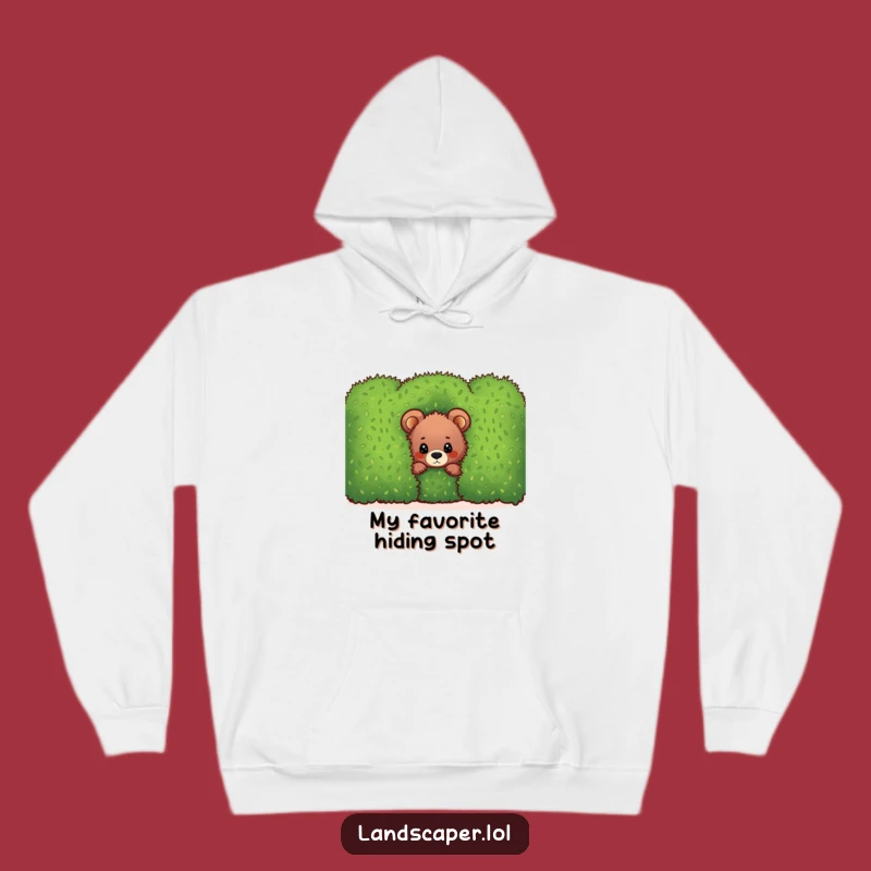 Cozy Funny Bear Cub Hedge Hoodie: Snuggle Up with This Hilarious and Warm Apparel
