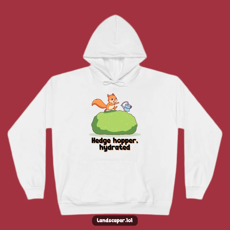 Cozy Funny Squirrel Hoodie - Warm Up with This Hilarious Gardener's Gift!
